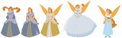 Thumbelina's Wardrobe Meme Template