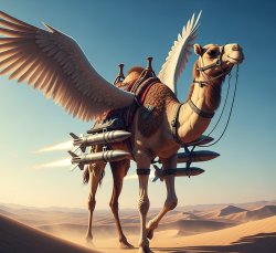 Battle camel Meme Template