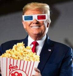 Popcorn Trump Meme Template