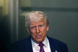 Trump talking garbage. He's old, stupid, crazy and incompetent. Meme Template