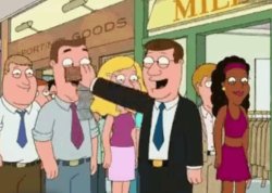 Family guy wallet in face Meme Template