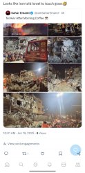 Iran destroys Israel Meme Template