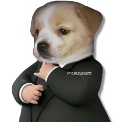 Dog tie Meme Template