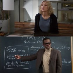 Chidi Plato Meme Template