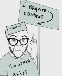 Context Soyjak Meme Template