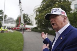 trump's tiny hands Meme Template