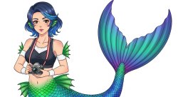 mermaid perrin Meme Template