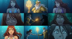 underwater drama Meme Template
