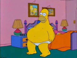 king size homer simpson Meme Template
