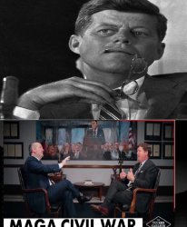 JFK vs Ted Cruz Meme Template