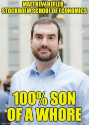 Matthew Hefler - Stockholm School of Economics - Horunge Meme Template