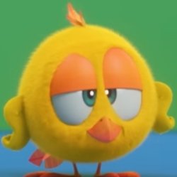 Chicky smiles Meme Template