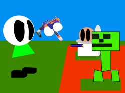 shoot creeper Meme Template