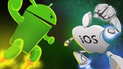 iOS vs Android Meme Template