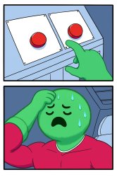 two buttons ozzy Meme Template