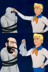 Scooby Doo Meme catching the Jew Meme Template
