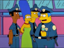 Simpsons Powerless to help you Meme Template