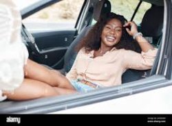 Black Woman in Car Meme Template