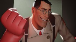 the red medic Meme Template