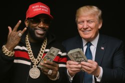 Gucci mane and trump Meme Template