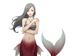 sae as a mermaid Meme Template
