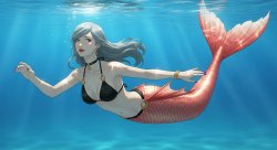 mermaid sae Meme Template