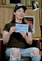 Wayne's World spincter says what Meme Template