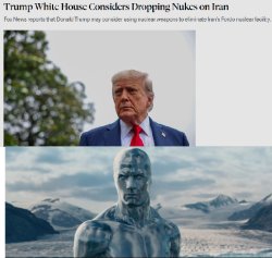 Silver Surfer, "The End" Meme Template