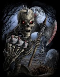Cool Skull Guy Meme Template
