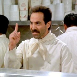 Soup Nazi Meme Template