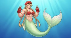 mermaid cammy Meme Template