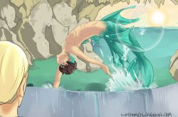 merman art Meme Template