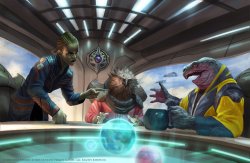 Twilight Imperium Council Meme Template
