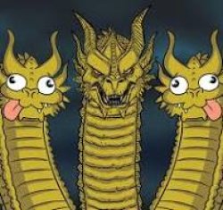 Two Dumb Dragons Meme Template
