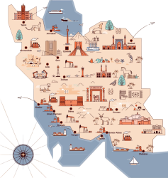 Iran Map Meme Template