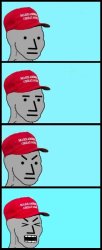 maga npc feedback loop Meme Template