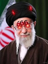 Iran devil Meme Template
