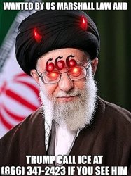 Iran devil Meme Template