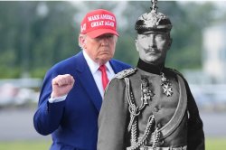 Trump Wilhelm II Meme Template