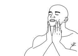 Wojak feels good Meme Template