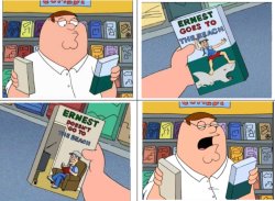 Peter’s Ernest Choice Meme Template
