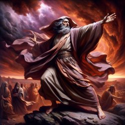 the prophet Isaiah prophecies of judgment against Israel Meme Template