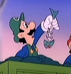 luigi fish Meme Template