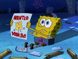 Spongebob Maniac Meme Template