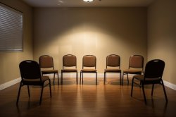 Empty meeting room Meme Template