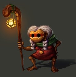 bog witch Meme Template