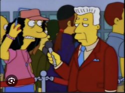 Otto Simpson fila concierto de Metallica Meme Template