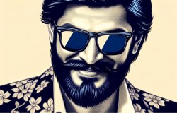 Image: A still of Rangaraya Sakthivel (preferably in his stylish Meme Template