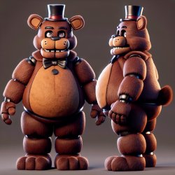 fat Freddy faz bear Meme Template