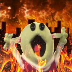 Nanalan Fire Meme Template